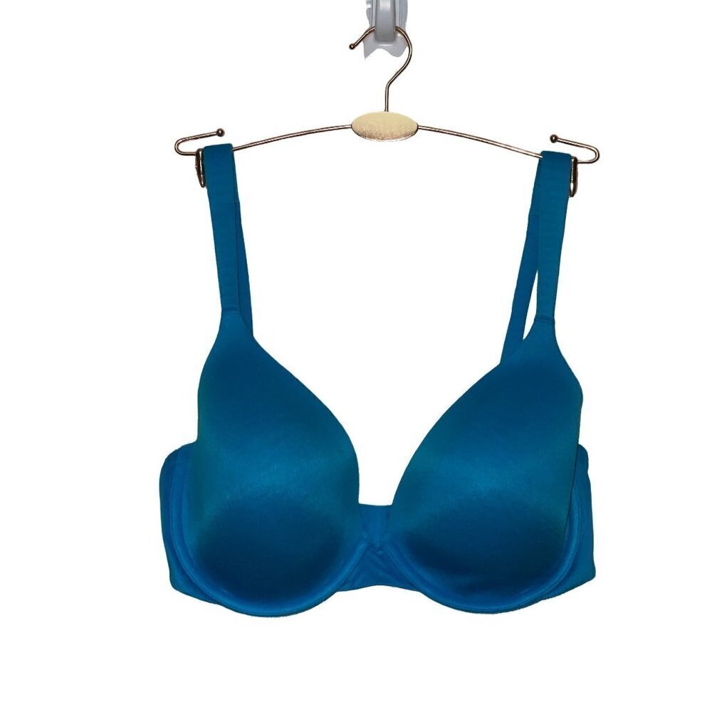 Victoria’s Secret Lined Perfect Coverage Adjustable Blue Women's Size 32DD
